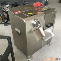 供應(yīng)全自動(dòng)商業(yè)絞肉切肉機(jī) 廚房設(shè)備多功能絞肉機(jī) 絞肉灌腸機(jī)廠家盈