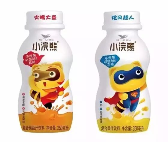 “小浣熊”也賣果蔬汁了，怎么今年的瓶裝飲料都愛“裝嫩”？