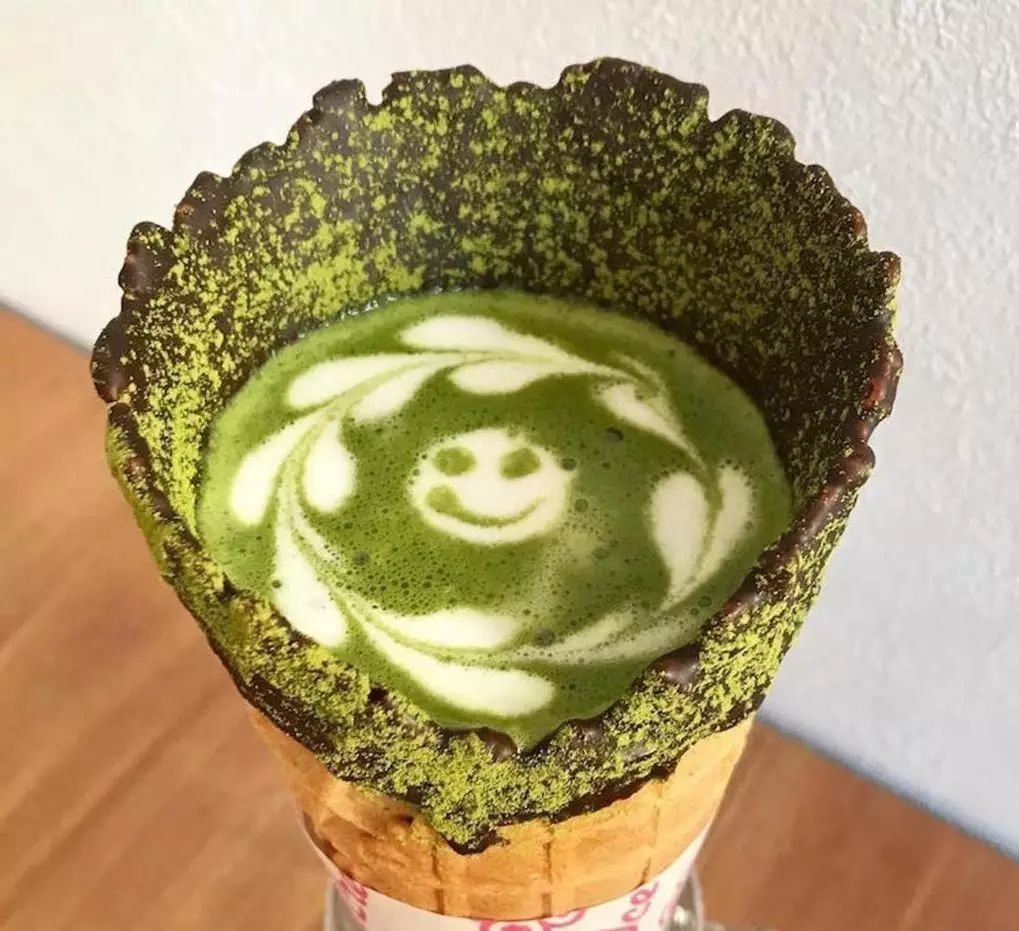 還能這么玩！日本推出創(chuàng)意咖啡蛋筒