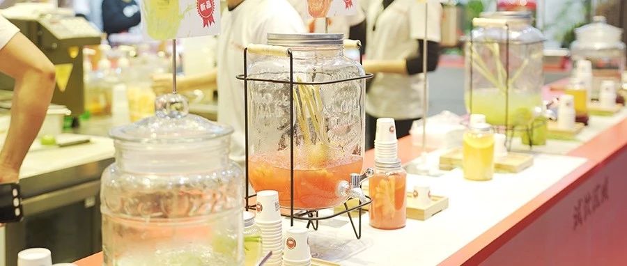 喝了多杯飲品，這次加盟展看到了一些變化