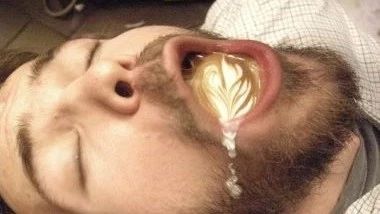 慎點！終極暗黑拉花！地球人已經(jīng)無法阻止咖啡師拉花了！
