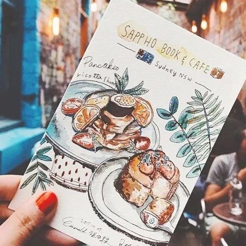 雜記 ? 插畫家祖母綠筆下的美味記憶
