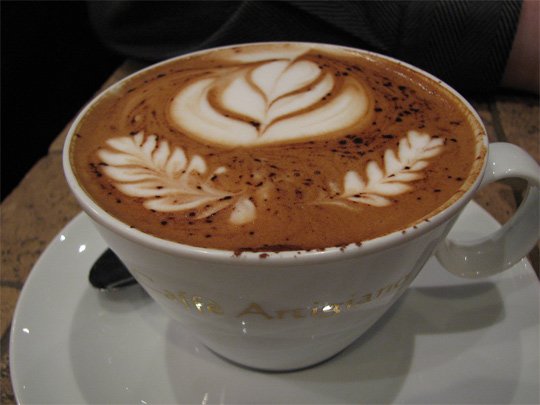 漂亮的圖案：拿鐵咖啡(Latte)藝術(shù)