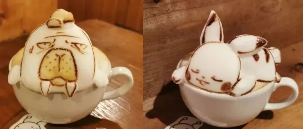 炫酷 D拿鐵藝術(shù)來(lái)襲>你舍得喝嗎？